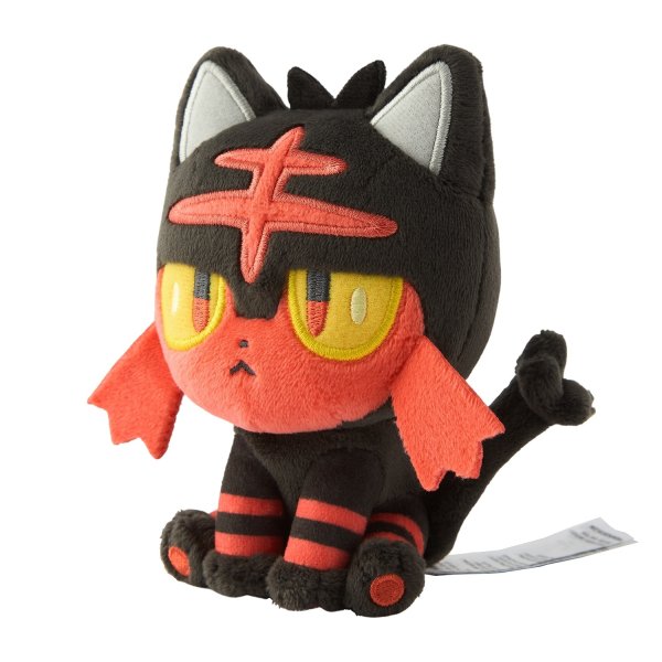 Photo2: Pokemon Center 2025 Pokemon fit Mini Plush #725 Litten doll Toy (2)