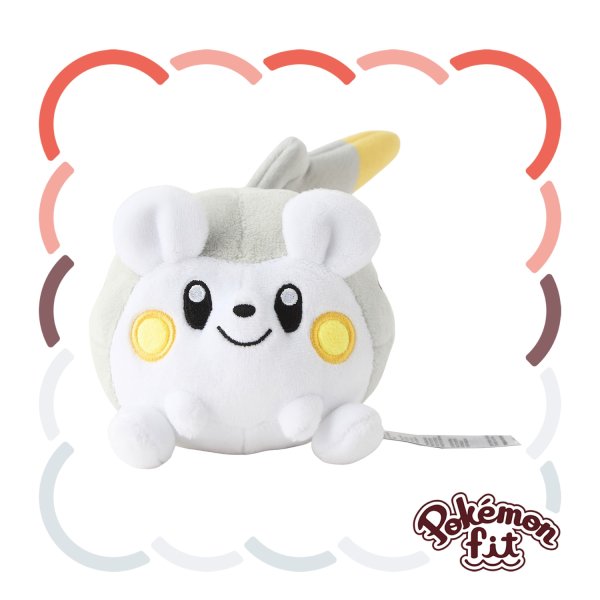 Photo1: Pokemon Center 2025 Pokemon fit Mini Plush #777 Togedemaru doll Toy (1)