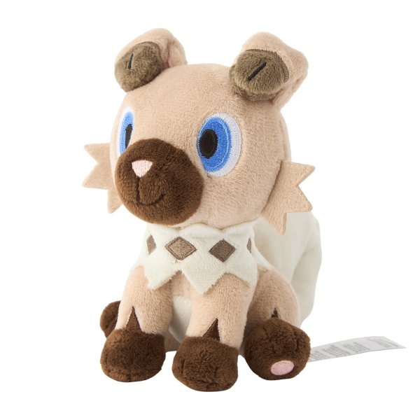 Photo2: Pokemon Center 2025 Pokemon fit Mini Plush #744 Rockruff doll Toy (2)
