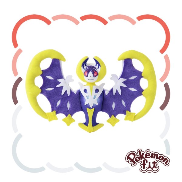 Photo1: Pokemon Center 2025 Pokemon fit Mini Plush #792 Lunala doll Toy (1)