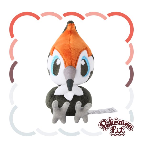 Photo1: Pokemon Center 2025 Pokemon fit Mini Plush #731 Pikipek doll Toy (1)