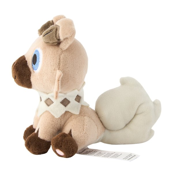 Photo3: Pokemon Center 2025 Pokemon fit Mini Plush #744 Rockruff doll Toy (3)