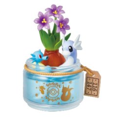 Pokemon 2020 Pocket Botanical vol.1 #5 Horsea & Dratini Mini Figure