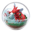 Photo1: Pokemon 2020 Terrarium Collection vol.8 #4 Scizor Mini Figure (1)