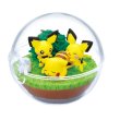 Photo1: Pokemon 2021 Terrarium Collection vol.9 #1 Pikachu & Pichu Mini Figure (1)