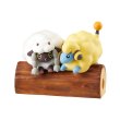 Photo1: Pokemon 2021 Nakayoshi Friends Tree #3 Wooloo & Mareep Mini Figure (1)