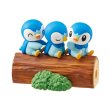 Photo1: Pokemon 2021 Nakayoshi Friends Tree #6 Piplup Mini Figure (1)