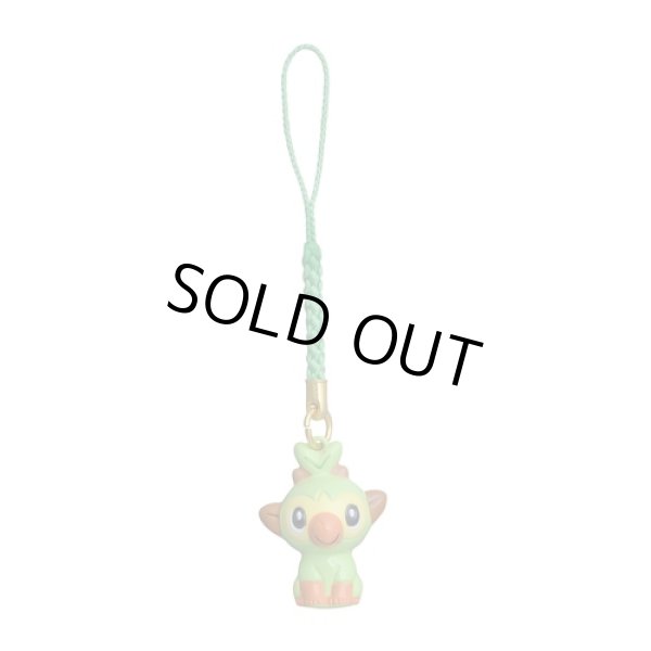 Photo1: Pokemon Center 2021 Bell Charm Strap Grookey (1)