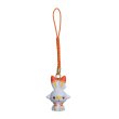 Photo1: Pokemon Center 2021 Bell Charm Strap Scorbunny (1)