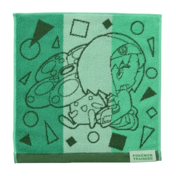 Photo1: Pokemon Center 2020 Pokemon Trainer Hand towel Handkerchief Erika Vileplume (1)