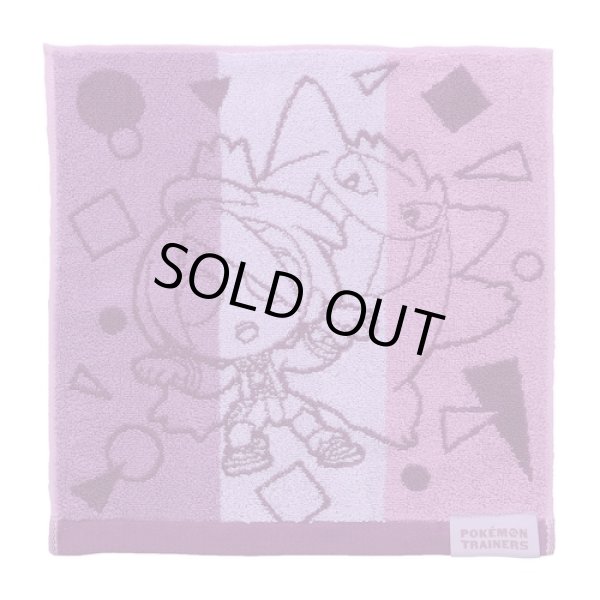 Photo1: Pokemon Center 2020 Pokemon Trainer Hand towel Handkerchief Allister Gengar (1)