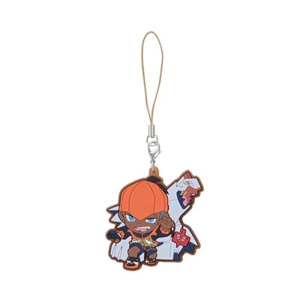 Photo1: Pokemon Center 2020 Pokemon Trainers Rubber strap Charm Key chain Raihan Duraludon (1)