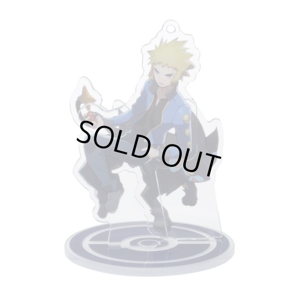 Photo2: Pokemon Center 2020 Pokemon Trainers Acrylic Stand Key Chain Volkner Luxray (2)