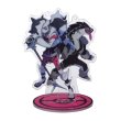 Photo2: Pokemon Center 2020 Pokemon Trainers Acrylic Stand Key Chain Piers Obstagoon (2)