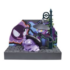 Pokemon 2021 Pokemon Town Back alley at night #2 Grimer & Lampent Figure