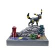 Photo1: Pokemon 2021 Pokemon Town Back alley at night #3 Umbreon Figure (1)