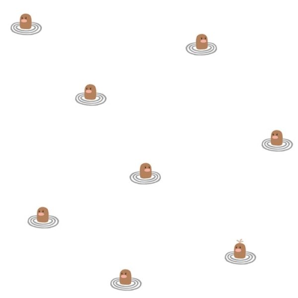 Photo2: Pokemon Center 2021 ZEBRA SARASA Pokemon Shirts Ballpoint pen #50 Diglett (2)