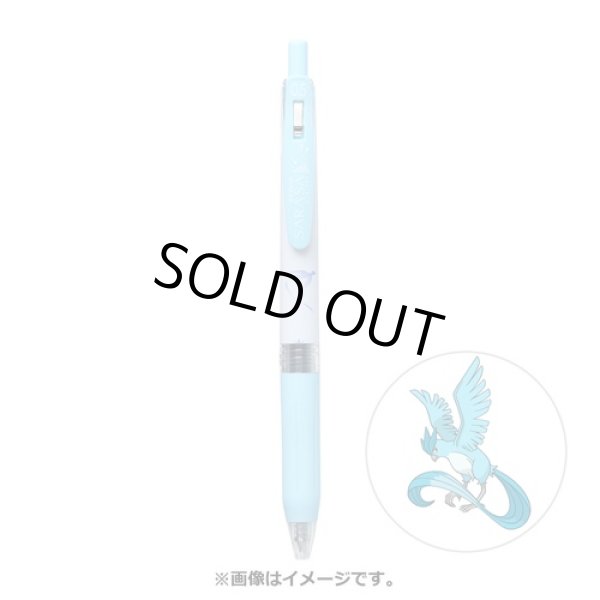 Photo1: Pokemon Center 2021 ZEBRA SARASA Pokemon Shirts Ballpoint pen #144 Articuno (1)