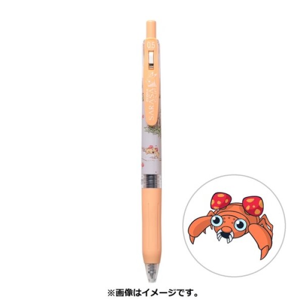 Photo1: Pokemon Center 2021 ZEBRA SARASA Pokemon Shirts Ballpoint pen #46 Paras (1)