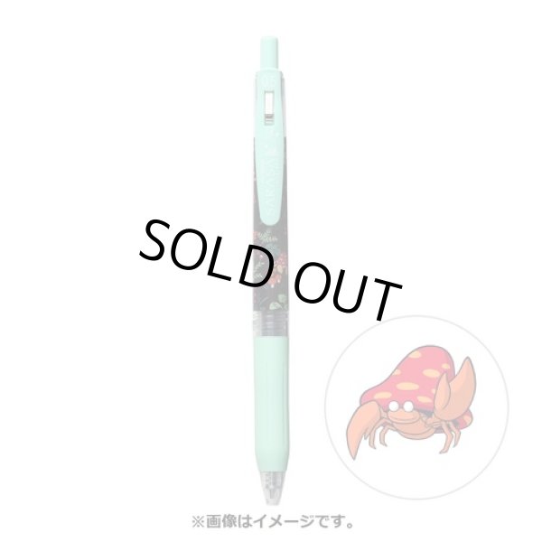Photo1: Pokemon Center 2021 ZEBRA SARASA Pokemon Shirts Ballpoint pen #47 Parasect (1)