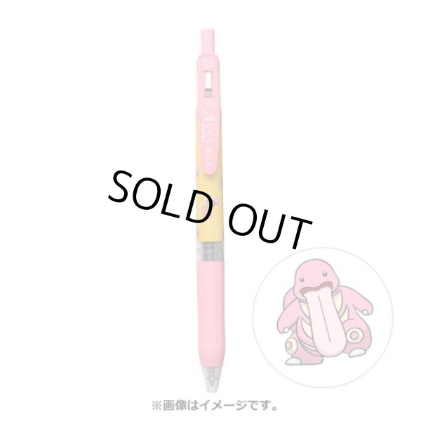 Photo1: Pokemon Center 2021 ZEBRA SARASA Pokemon Shirts Ballpoint pen #108 Lickitung (1)