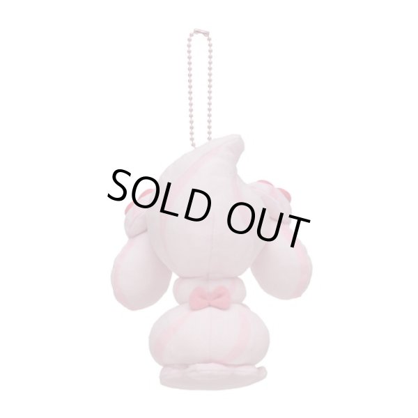 Photo3: Pokemon Center 2021 Mawhip a la mode Alcremie (Milky Ruby) Plush Mascot Key chain (3)