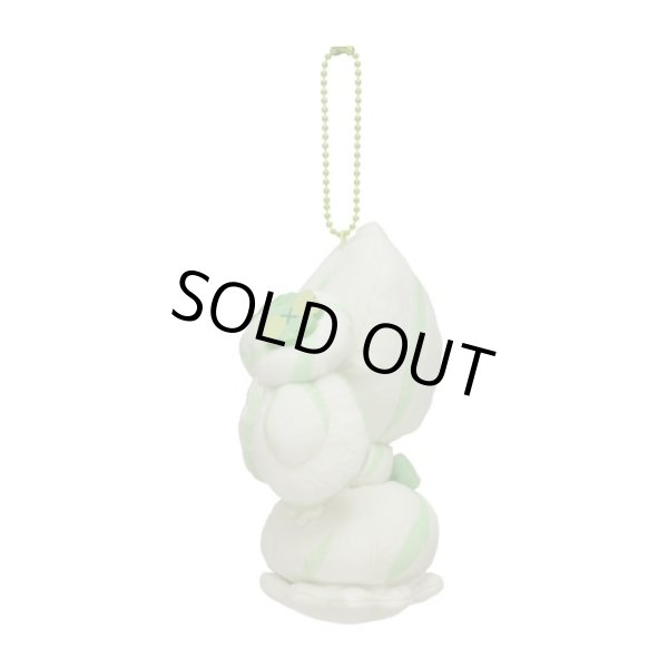 Photo2: Pokemon Center 2021 Mawhip a la mode Alcremie (Milky Matcha) Plush Mascot Key chain (2)