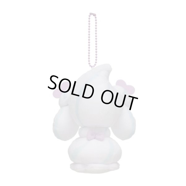 Photo3: Pokemon Center 2021 Mawhip a la mode Alcremie (Milky Salt) Plush Mascot Key chain (3)
