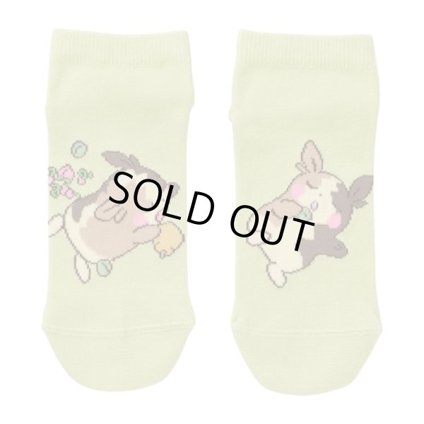 Photo1: Pokemon Center 2021 Minna Otsukaresama Socks for Women 23 - 25 cm 1 Pair Morpeko (1)
