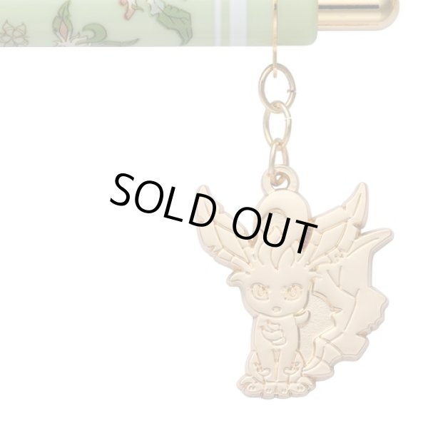 Photo2: Pokemon Center 2021 Eievui Collection Leafeon Ballpoint pen with charm (2)