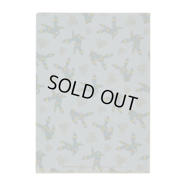 Photo2: Pokemon Center 2021 Eievui Collection A4 Size Clear File Folder Umbreon ver. (2)