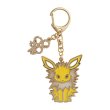 Photo1: Pokemon Center 2021 Eievui Collection Jolteon Metal Key chain (1)