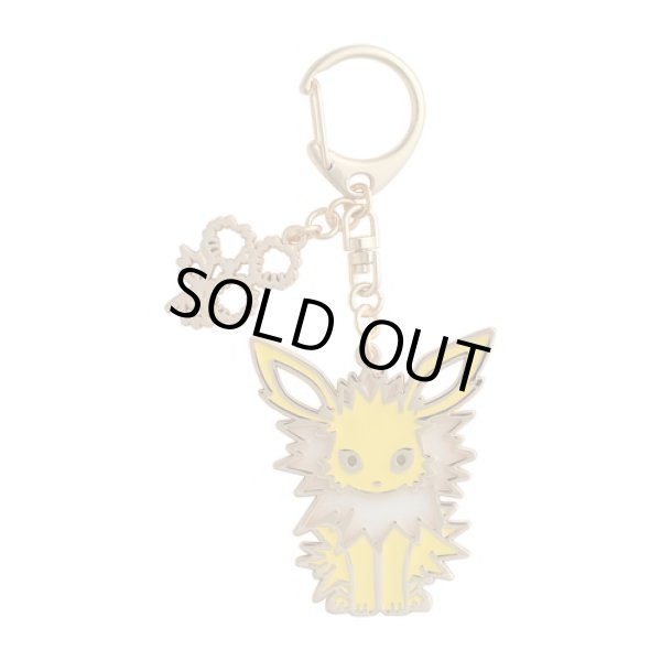 Photo1: Pokemon Center 2021 Eievui Collection Jolteon Metal Key chain (1)