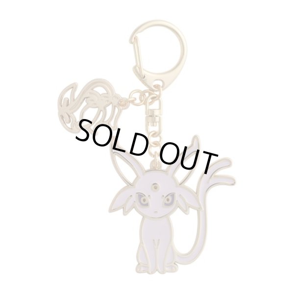 Photo1: Pokemon Center 2021 Eievui Collection Espeon Metal Key chain (1)