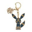 Photo1: Pokemon Center 2021 Eievui Collection Umbreon Metal Key chain (1)