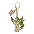 Photo1: Pokemon Center 2021 Eievui Collection Leafeon Metal Key chain (1)