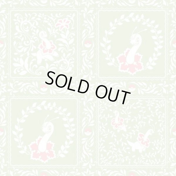 Photo2: Pokemon Center 2022 ZEBRA SARASA Pokemon Shirts Ballpoint pen #154 Meganium (2)