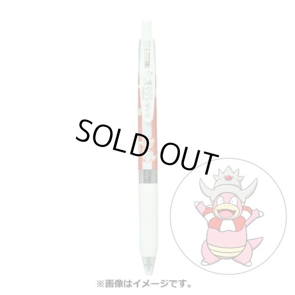 Photo1: Pokemon Center 2022 ZEBRA SARASA Pokemon Shirts Ballpoint pen #199 Slowking (1)