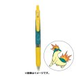 Photo1: Pokemon Center 2022 ZEBRA SARASA Pokemon Shirts Ballpoint pen #156 Quilava (1)