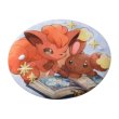 Photo1: Pokemon Center 2021 Honwaka Poka Poka Embroidered Tin badge Safety pin Vulpix Buneary (1)