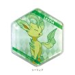 Photo1: Pokemon 2020 Honeycomb Acrylic magnet Leafeon (1)