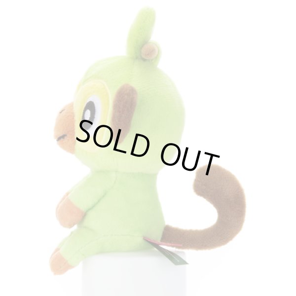 Photo2: Pokemon 2020 Takara Tomy Arts Chokkori-san Sitting Plush Chokkori Grookey (2)