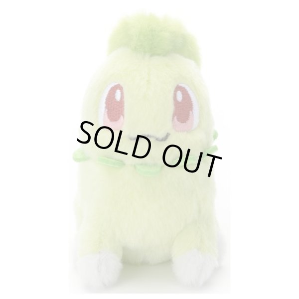 Photo1: Pokemon 2021 Takara Tomy Arts Pokemon Finger Puppet Chikorita Plush doll (1)