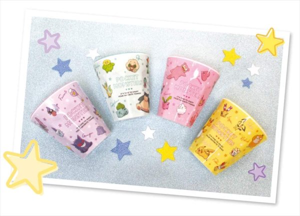 Photo4: Pokemon 2021 Tableware Melamine Cup Green ver. (4)