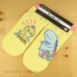 Photo2: Pokemon Center 2020 Psyduck No-Tenki Socks for Women 23 - 25 cm 1 Pair Psyduck & Quagsire (2)