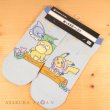 Photo2: Pokemon Center 2020 Psyduck No-Tenki Socks for Women 23 - 25 cm 1 Pair Psyduck & Pikachu (2)