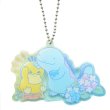 Photo1: Pokemon Center 2020 Psyduck No-Tenki Acrylic Charm Key chain #3 Psyduck & Quagsire (1)