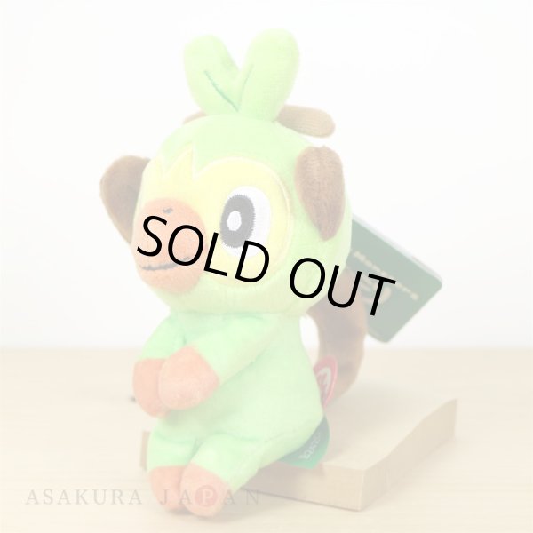 Photo4: Pokemon 2020 Takara Tomy Arts Chokkori-san Sitting Plush Chokkori Grookey (4)