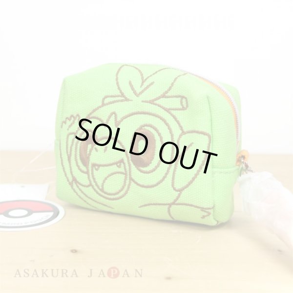 Photo2: Pokemon 2020 Mini Mini Pouch case Grookey Coin purse (2)