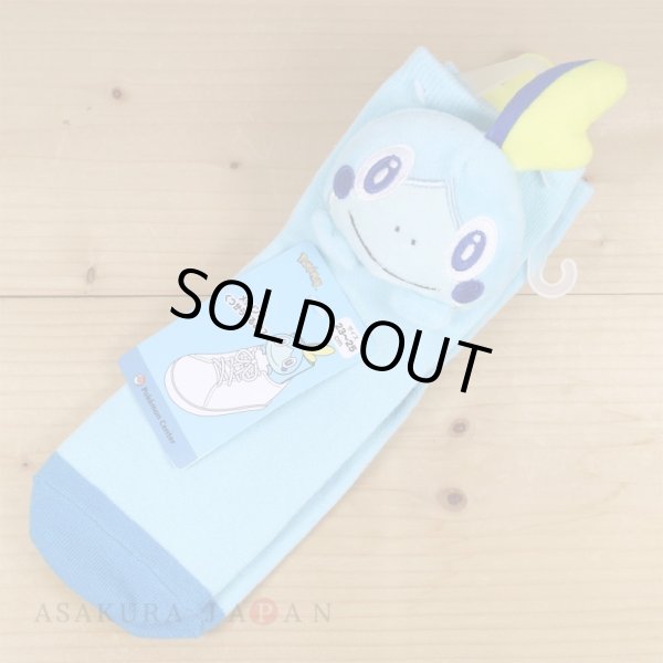 Photo3: Pokemon Center 2020 Plush Socks for Women 23 - 25 cm 1 Pair Sobble (3)